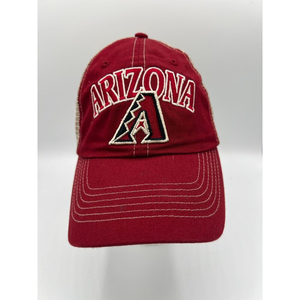 Arizona Diamondbacks Sedona Red Mesh Trucker Snapback Hat Cap MLB One Size